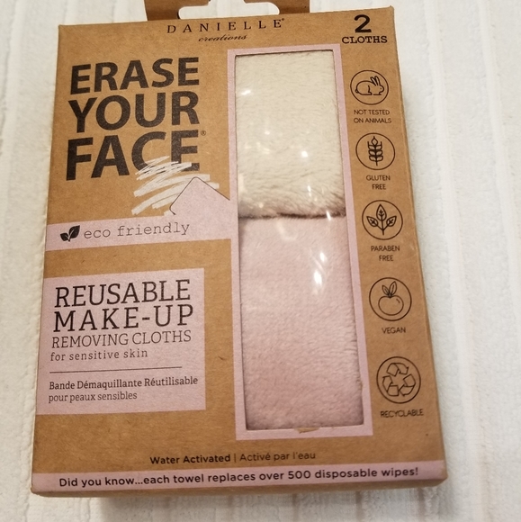 Erase Your Face Reusable Make-Up Cloths - NEW! - Picture 4 of 5